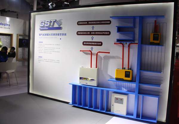 海灣展出了包括全系列產(chǎn)品的一站式解決方案